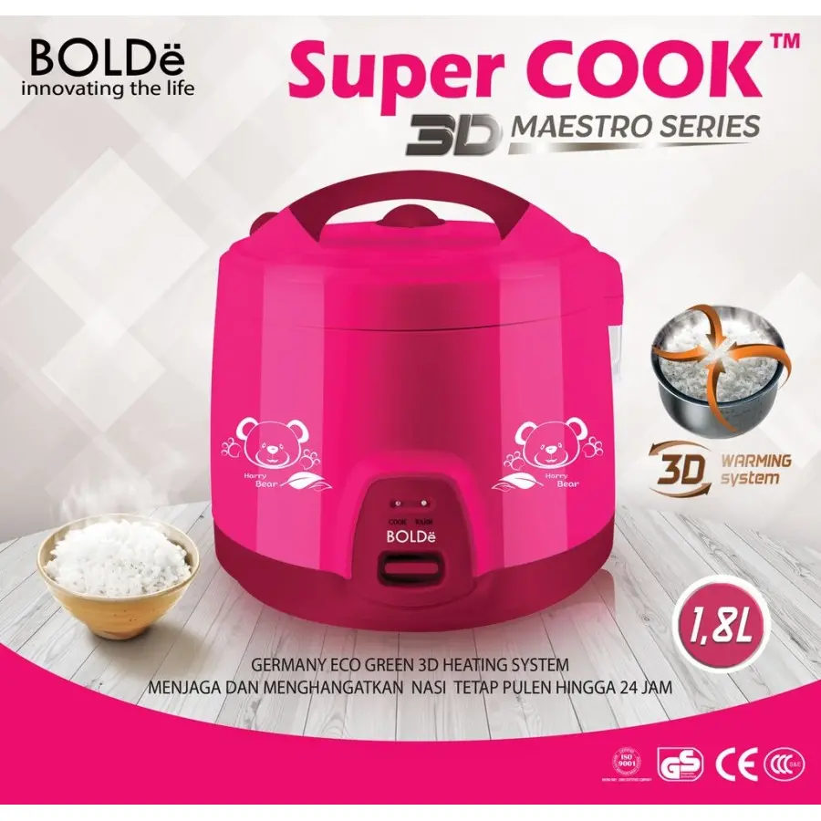 Super Cook 3D Maestro 1.8L