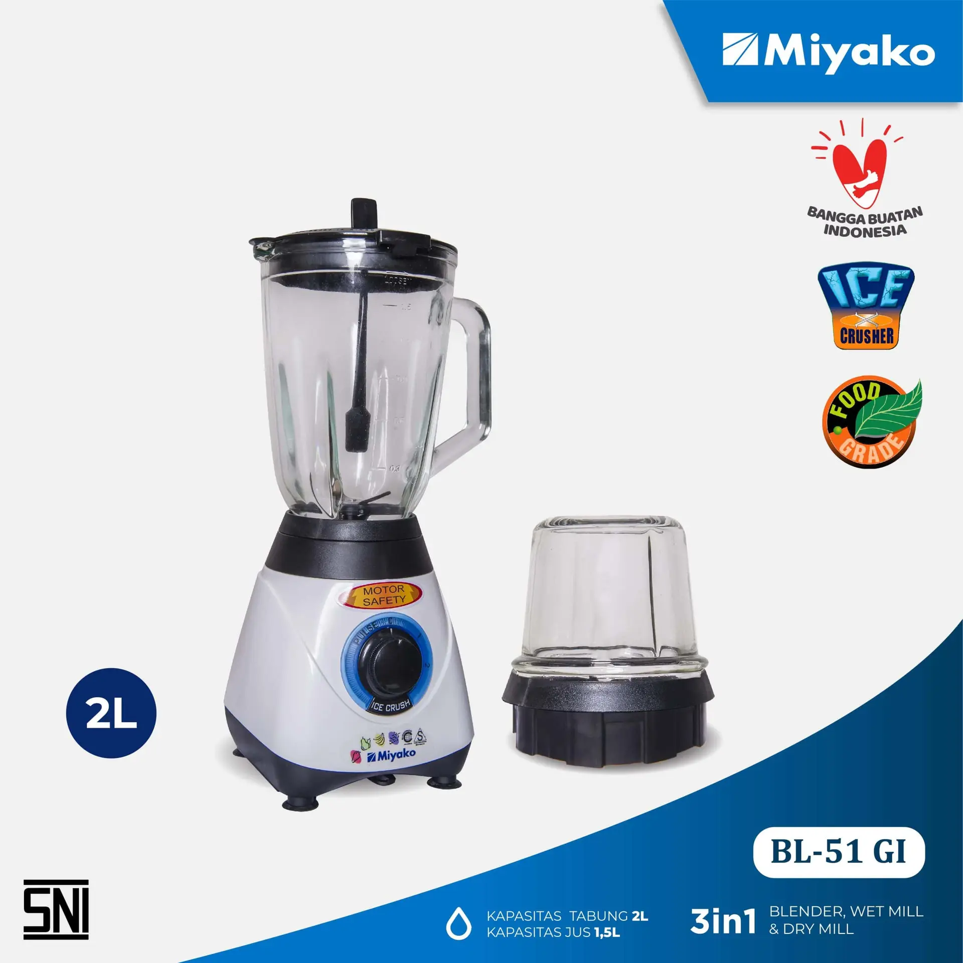 Blender Miyako BL-51GI/2PC-3% @4 (PO)