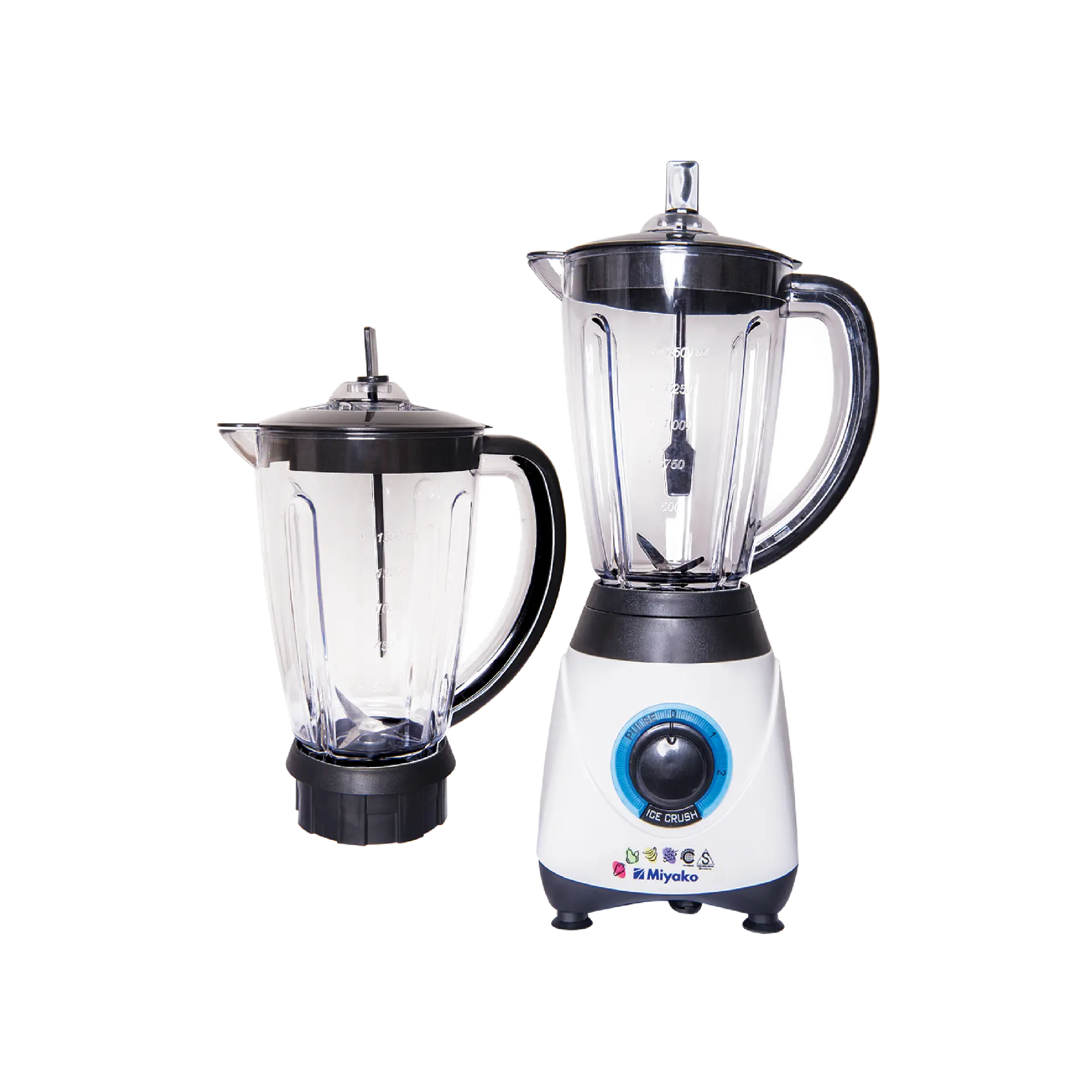 Blender Miyako BL-52PI/2PC-3%/2 Gls PVC/1,5L @2 (PO)