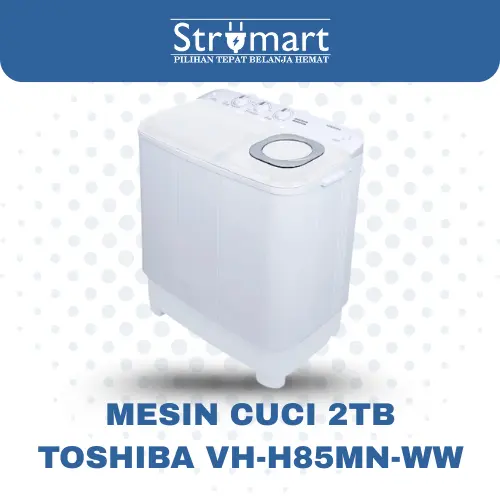Mesin Cuci 2TB Toshiba VH-H85MN-WW/WB/WR