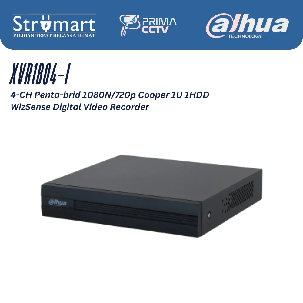 Xvr Dahua DH-XVR1B04-I 2MP 4CH Cooper