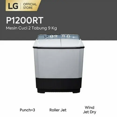 Mesin Cuci 2TB LG P-1200RT