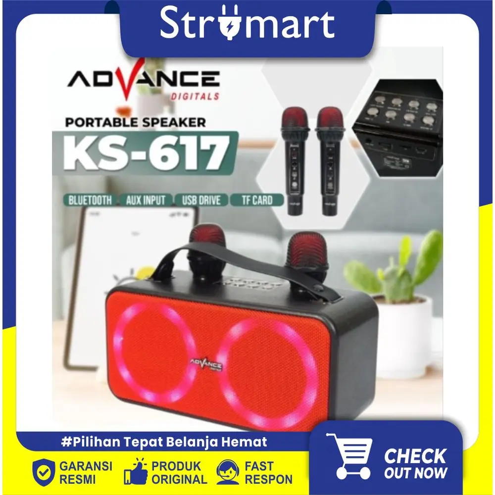 Speaker Portable Mini 3" Advance KS-617