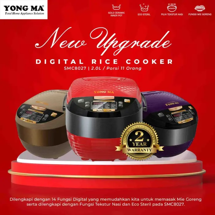 Magic Com Yongma SMC-8027RA/DIGITAL
