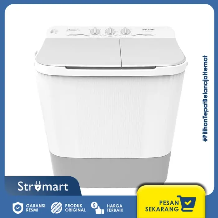 Mesin Cuci 2TB Sharp ES-T90MW-BK/PK/HK