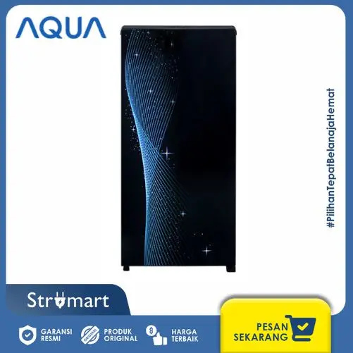 Kulkas 1PT Aqua AQR-D185MDS