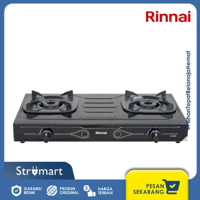 Kompor Rinnai Ri 202S/2PC-3%/2 Tk