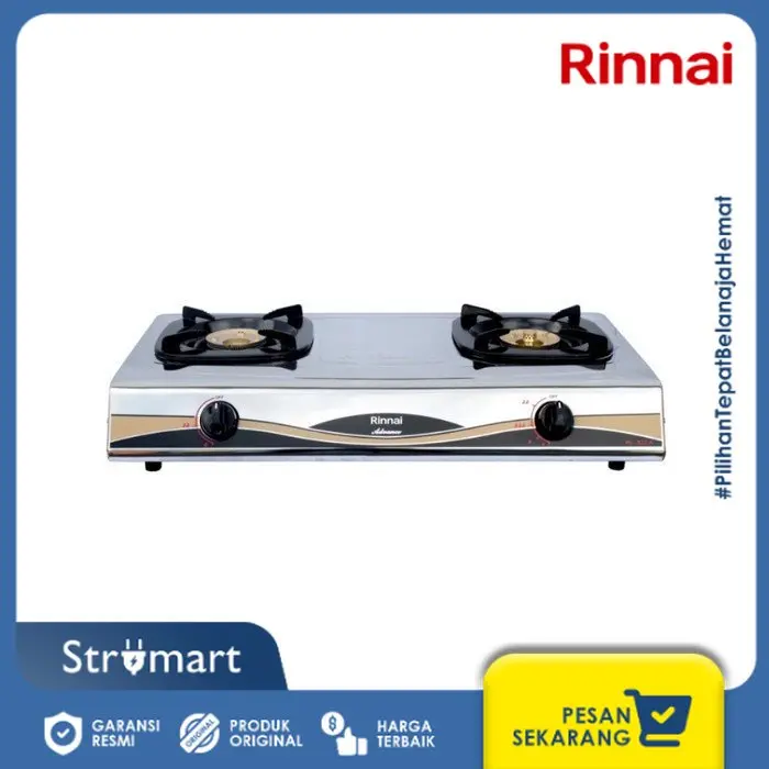 Kompor Rinnai Ri 522A/2PC-2%/2 TK/SS