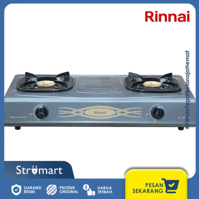 Kompor Rinnai Ri 522CE/=RI 522C/=KG-302C/TF