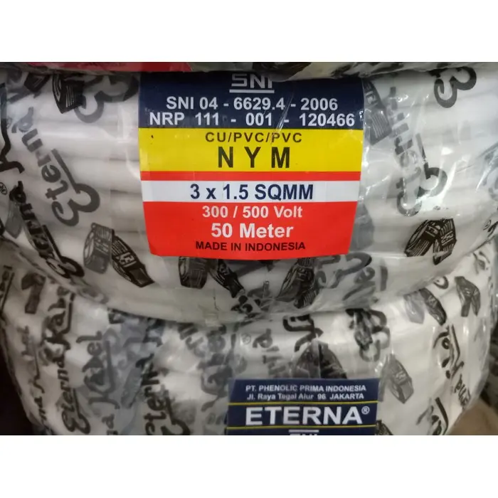 Nym 3 X 1,5 Eterna 50M/2R-2%