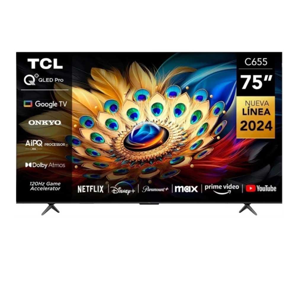 TV LED 75" TCL 75C655 QLED 4K - Gambar 2