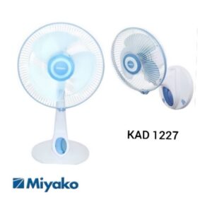 KIPAS ANGIN 12" MIYAKO KAD-1227BPL/PL/2IN1 (D-FAN)