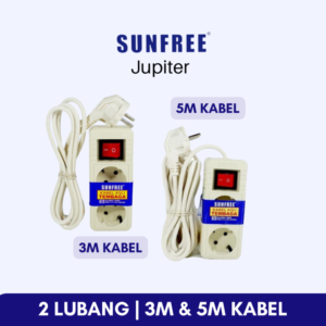 STOP KONTAK LB4 + KABEL SUNFREE JUPITER 3M (DEXTA)