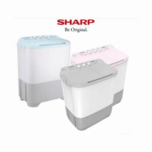 MESIN CUCI 2 TABUNG SHARP ES-T90MW (TWIN TUB 9KG)