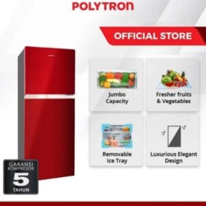 KULKAS 2 PINTU POLYTRON PRW-23MN