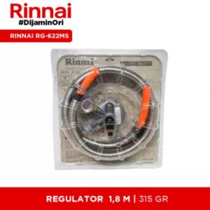 REGULATOR + SELANG GAS RINNAI RG-622MS/SET