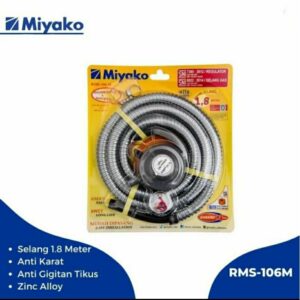 REGULATOR + SELANG GAS MIYAKO RMS-106M SET