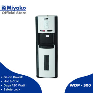 DISPENSER MIYAKO WDP-300 (GALON BAWAH/HOT&COOL)