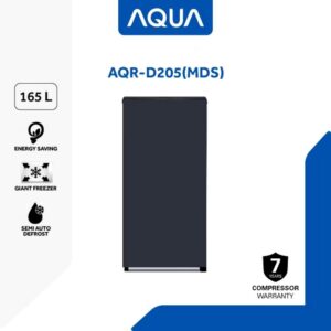 KULKAS 1PT AQUA AQR-D205MDS