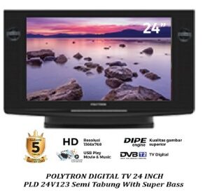 TV LED 24" POLYTRON PLD-24V123