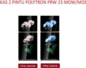 KULKAS 2 PINTU POLYTRON PRW-23MOB/MOW