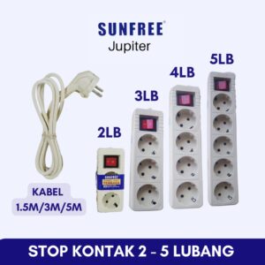 STOP KONTAK LB5 SUNFREE JUPITER + KABEL 1.5M