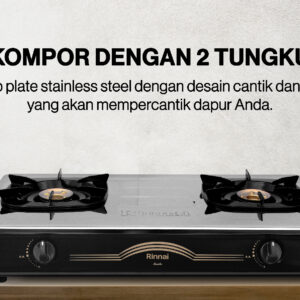 KOM RINNAI RI 602E/COKLAT/=602EW