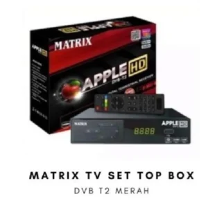 RECEIVER MATRIX DVB-T2 MERAH/SET TOP BOX