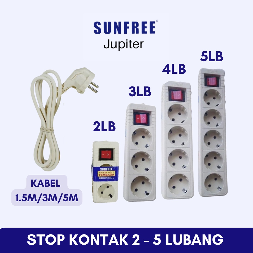 S/K LB3 AD+KBL SUNFREE JUPITER 13/1,5M@50 - Gambar 2